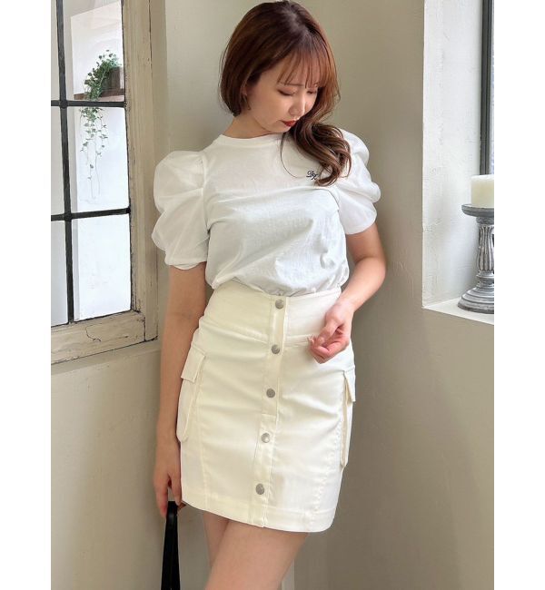 dazzlin「ワークミニスカート」|スカート|