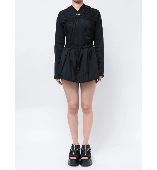 EMODA「ナイロンバルーンミニスカート」|スカート|