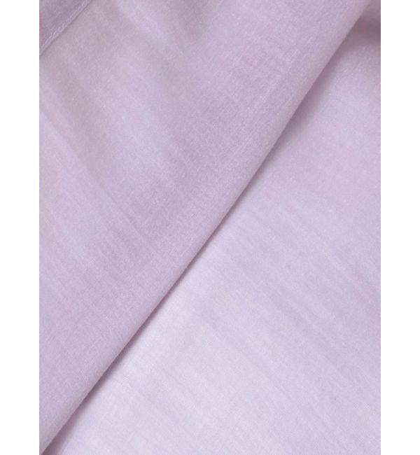 MERCURYDUO「ノーカラーバックリボンシアーシャツ」|シャツ・ブラウス|