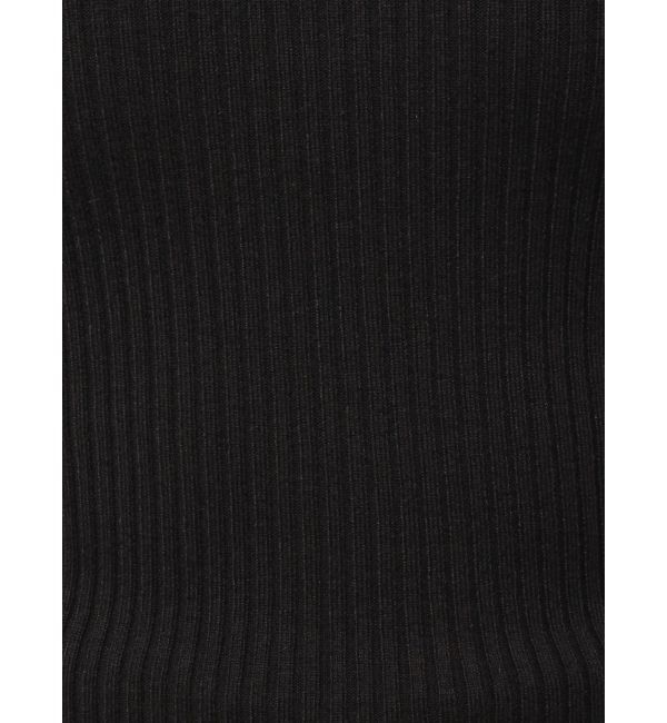 MERCURYDUO「フレアスリーブハイネックリブニット」|ニット・セーター|