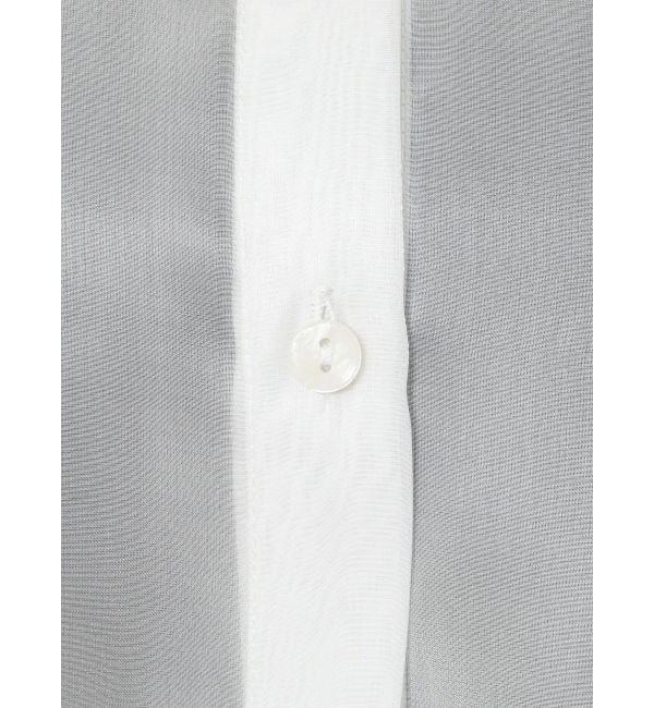 MURUA「シャイニーシアーシャツ」|シャツ・ブラウス|