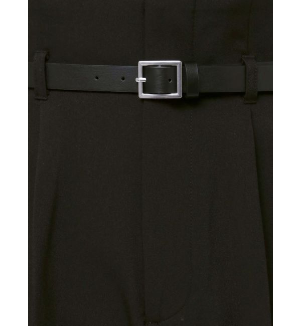MURUA「フェイクレザーベルトハイウエストパンツ」|その他|