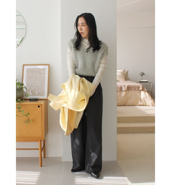 Ungrid「2Wayラメニットベスト」|ニット・セーター|