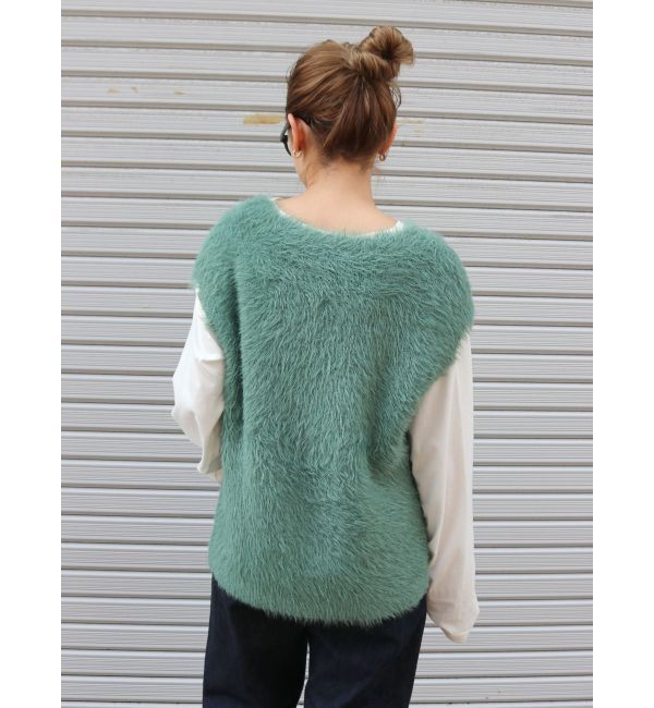 Ungrid「2Wayラメニットベスト」|ニット・セーター|