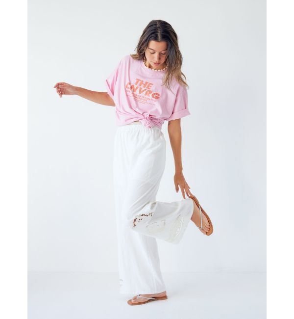 Ungrid「ツアーロゴルーズTee」|Tシャツ・カットソー|