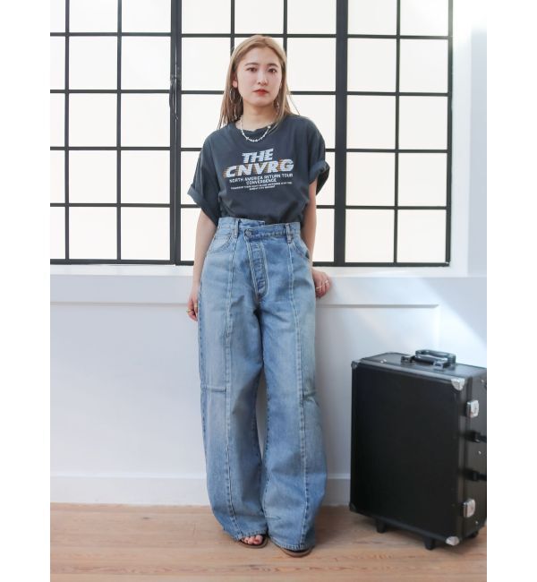 Ungrid「ツアーロゴルーズTee」|Tシャツ・カットソー|