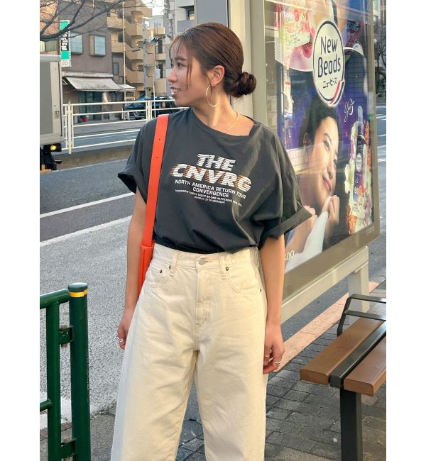 Ungrid「ツアーロゴルーズTee」|Tシャツ・カットソー|