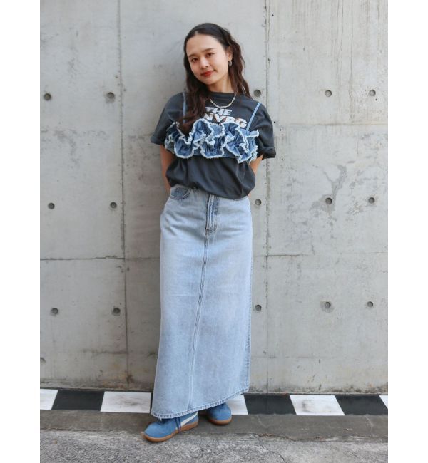 Ungrid「ツアーロゴルーズTee」|Tシャツ・カットソー|