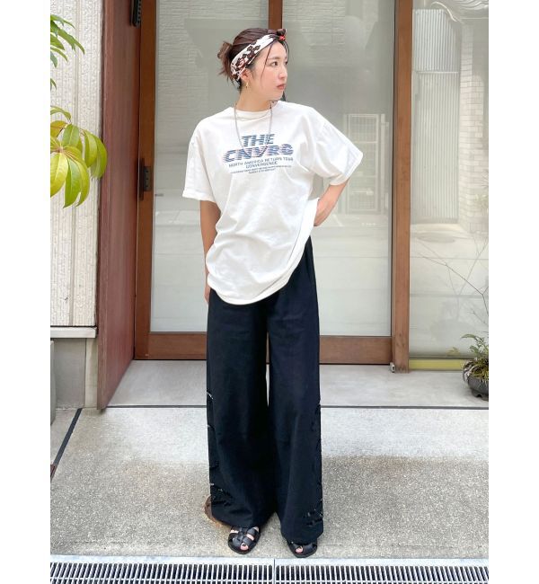 Ungrid「ツアーロゴルーズTee」|Tシャツ・カットソー|