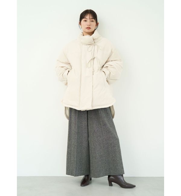 LAGUNAMOON「ウールブレンドツイードワイドパンツ」|その他|