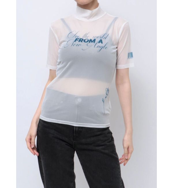 jouetie「ハーフスリーブタトゥーシアートップス」|Tシャツ・カットソー|