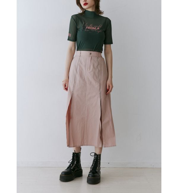 jouetie「ハーフスリーブタトゥーシアートップス」|Tシャツ・カットソー|