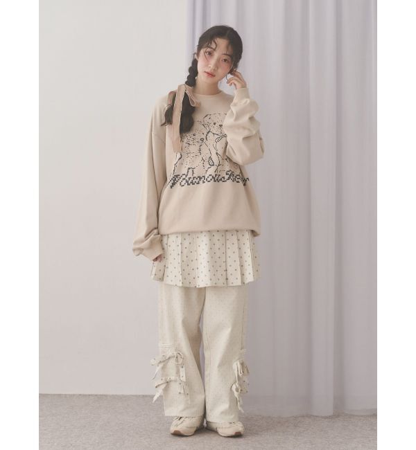 merry jenny「lulu dot ribbon pants」|その他|
