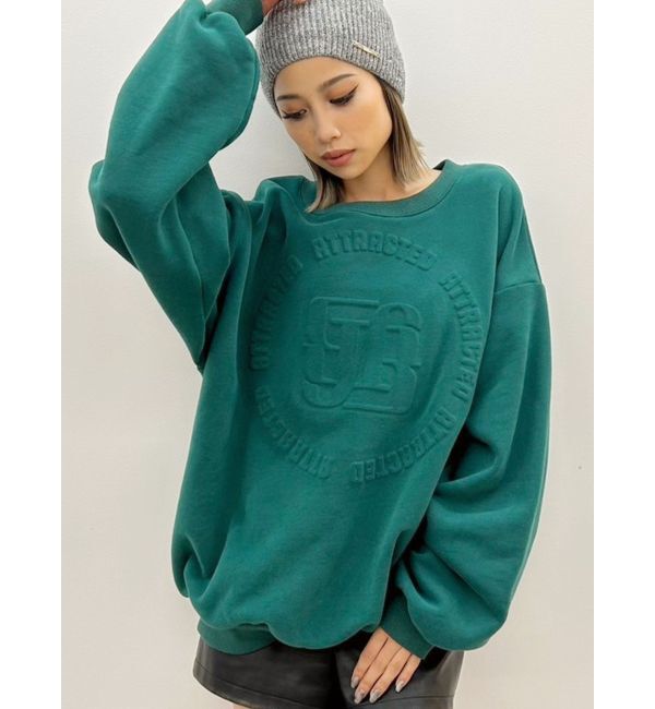 GYDA「GYGYロゴBIGエンボスプルオーバー」|Tシャツ・カットソー|