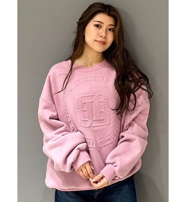 GYDA「GYGYロゴBIGエンボスプルオーバー」|Tシャツ・カットソー|