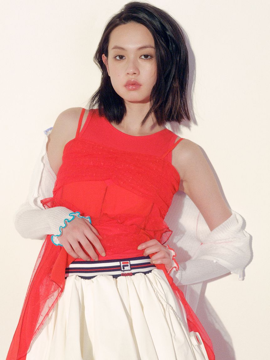 FURFUR「タンクトップSETシアーキャミソール」|キャミソール|