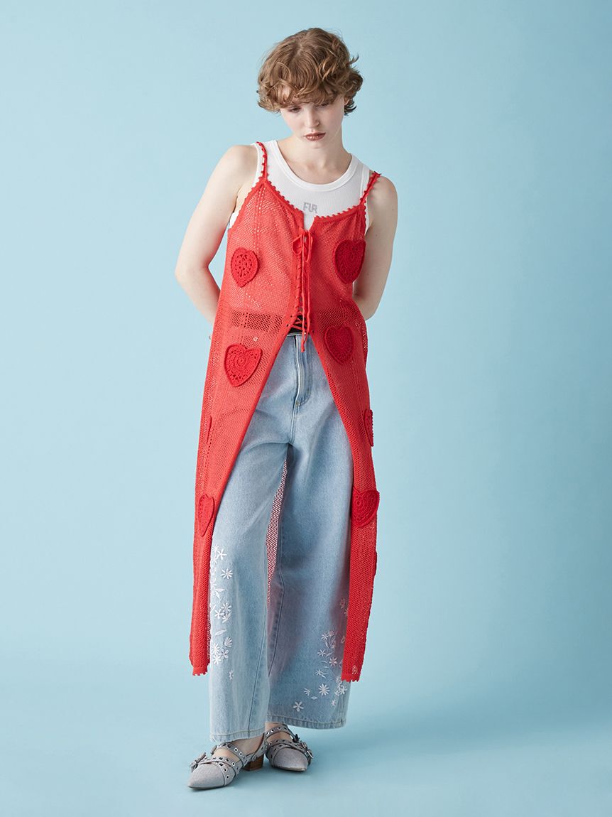 FURFUR「クリスタルロゴタンクトップ」|タンクトップ|