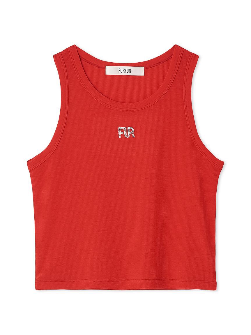 FURFUR「クリスタルロゴタンクトップ」|タンクトップ|