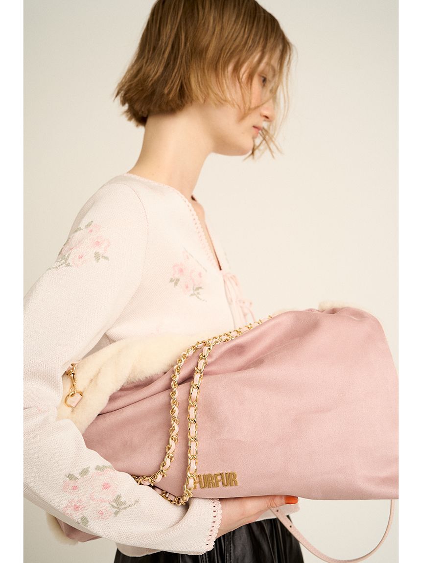 FURFUR「【WEB限定カラー】マテリアル巾着バッグ」|トートバッグ|