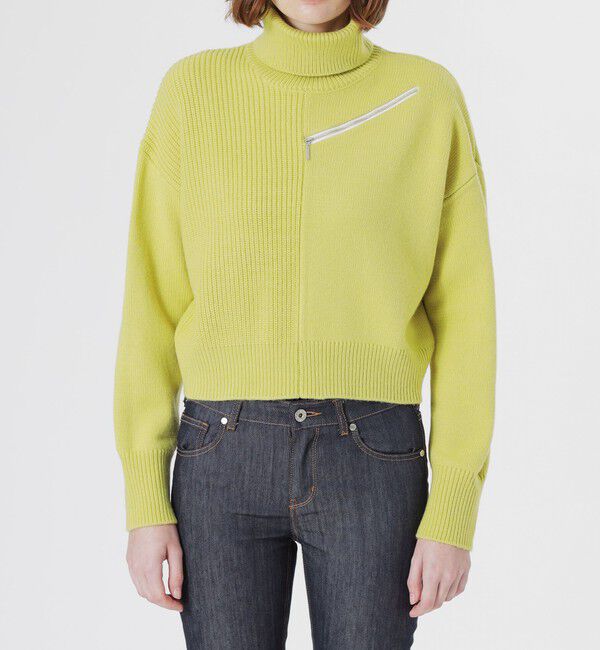  「ショルダーZIPニットプルオーバー」|ニット・セーター|