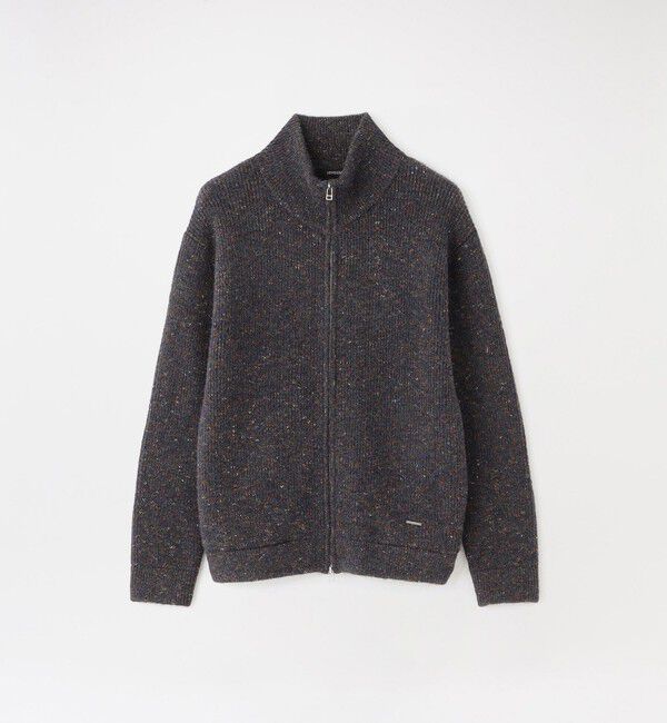  「ブークレドライバーズニット」|ニット・セーター|ブルー