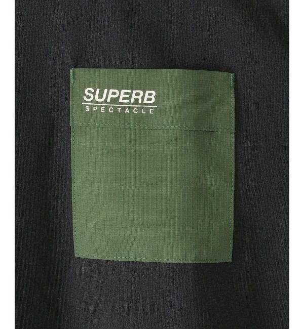 ikka kids「6分袖異素材ポケロゴTシャツ（120~160cm）」|Tシャツ・カットソー|