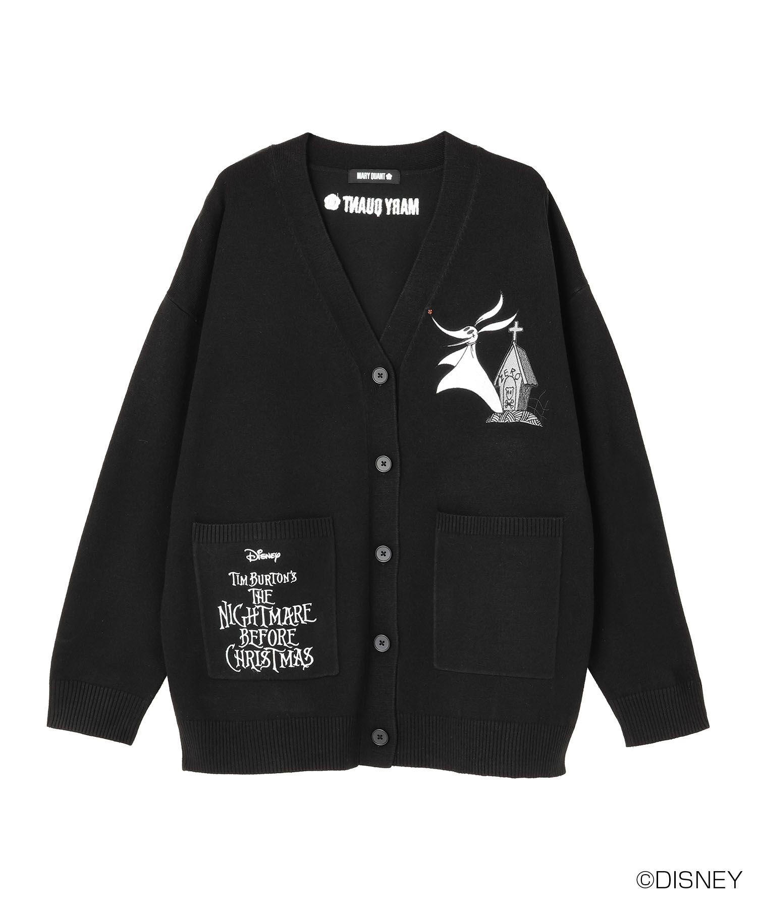 MARY QUANT「ゼロデザイン カーディガン」|カーディガン|ブラック