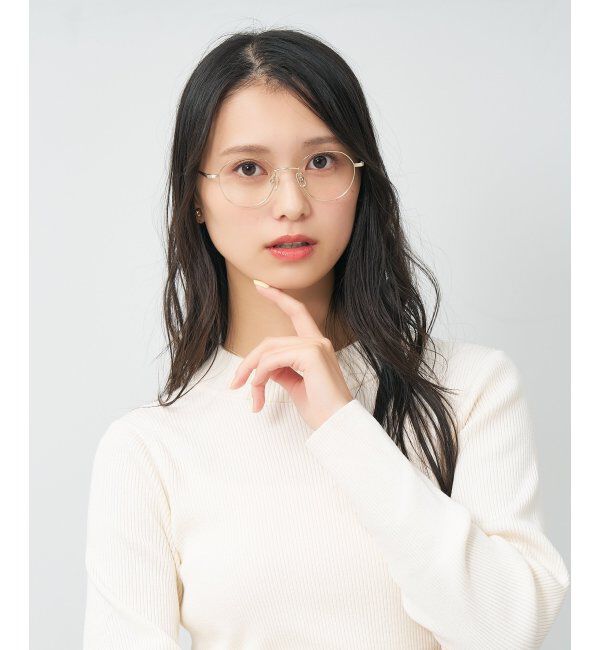  「Zoff MARW UNITED ARROWS マルゥ ユナイテッドアローズ メガネ | 伊達メガネ 度付き レンズ交換券付」|メガネ|