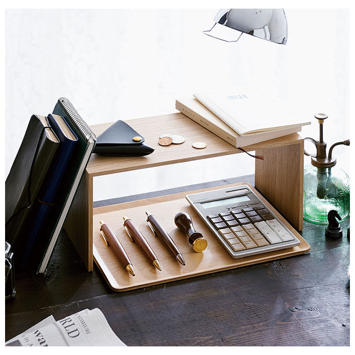 like-it「like-it ライクイット プラスラック 通販 スリム 調味料ラック 収納棚 木製 コの字」|その他|