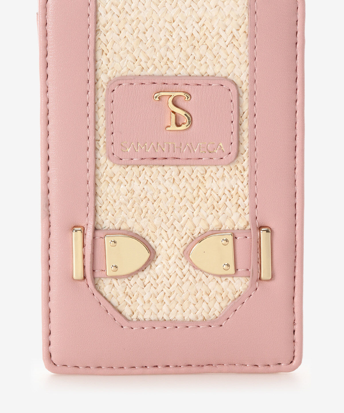 Samantha Vega「パナマ風ベルト金具パスケース」|定期入れ|