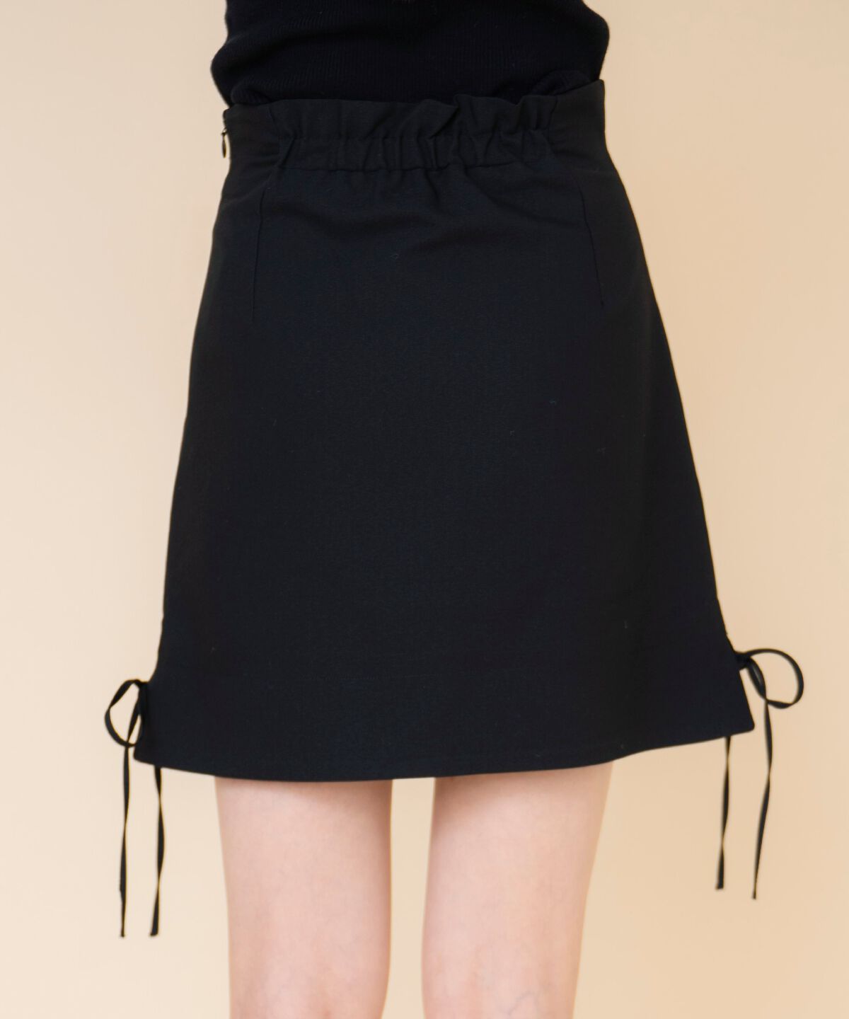 REDYAZEL「フロントボタンミニスカート」|台形|