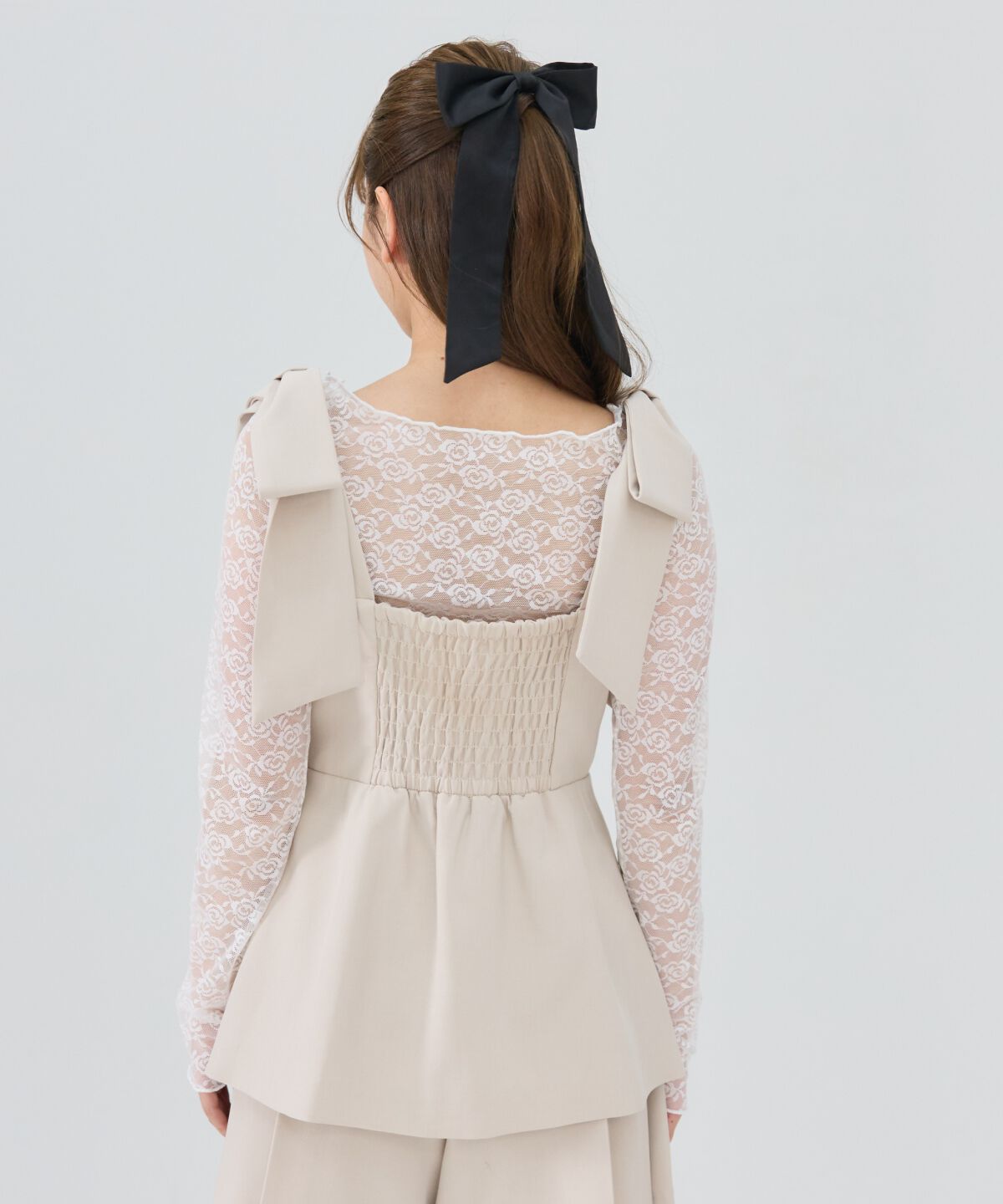 REDYAZEL「リボンショルダービスチェ」|キャミソール|