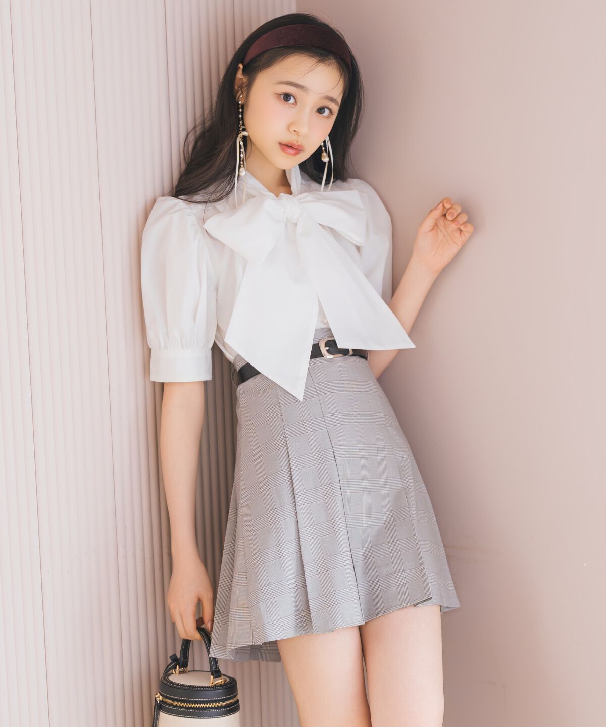 WILLSELECTION「ベルト付きプリーツミニスカート」|スカート|