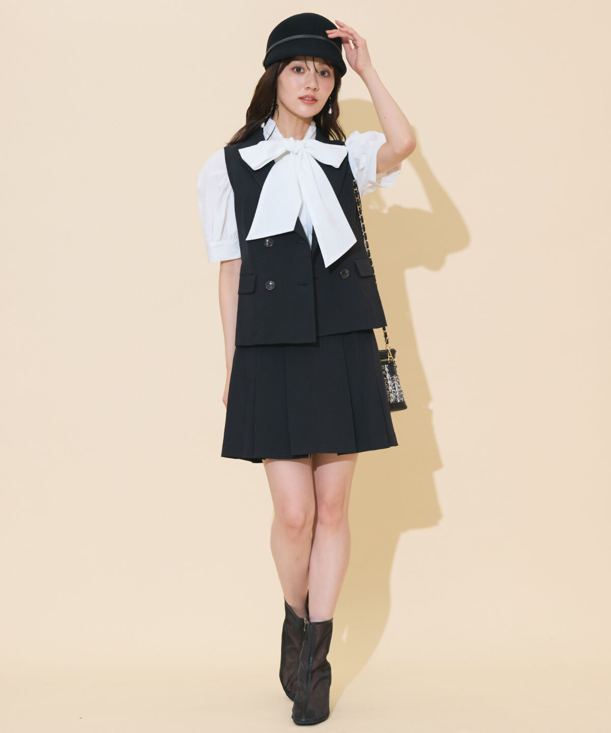 WILLSELECTION「ダブルボタンショートジレ」|その他|