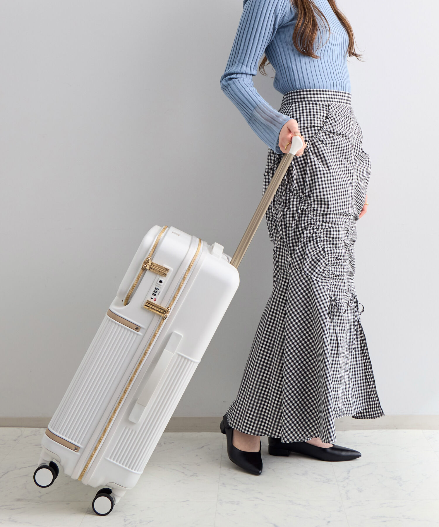 Jewelna Rose「Jewelna Rose コゼット スーツケース 55L 05542」|キャリーケース|