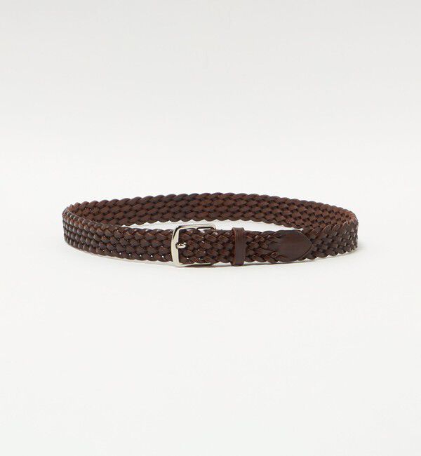 UNITED ARROWS「＜BEORMA LEATHER COMPANY＞ P0058 28mm/メッシュベルト」|ベルト|DK.BROWN