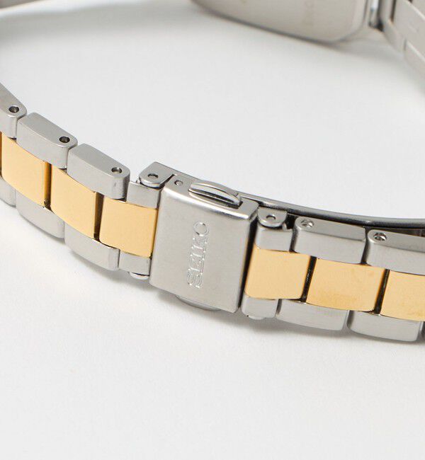 UNITED ARROWS「【別注】＜SEIKO＞スクエア 2トーン メタル 腕時計」|腕時計|