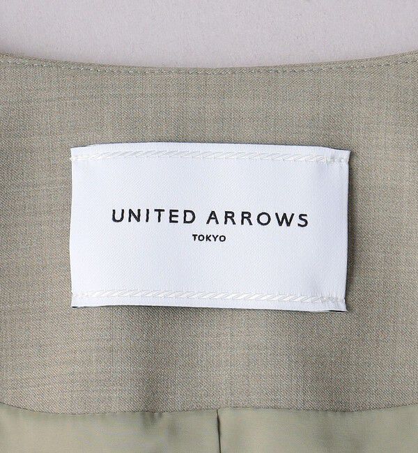 UNITED ARROWS「ノーカラー ベスト」|ベスト・ジレ|