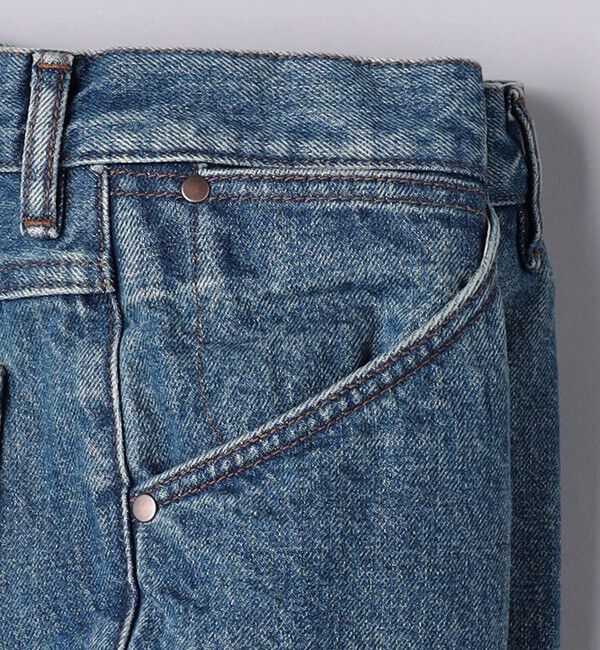 UNITED ARROWS「カイハラデニム ヘビーオンス ロデオストレートパンツ」|デニム|