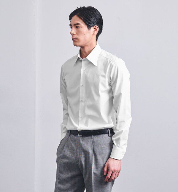 UNITED ARROWS「イージーケア AG ブロード レギュラー シャツ -抗菌防臭-」|シャツ・ブラウス|