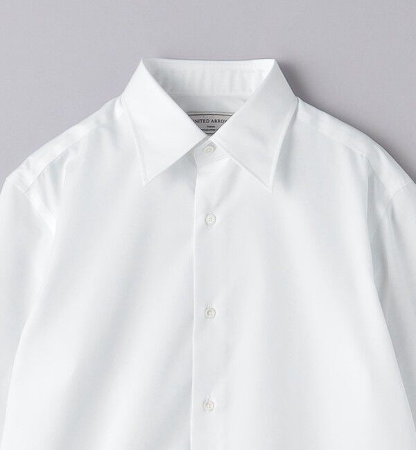 UNITED ARROWS「イージーケア AG ブロード レギュラー シャツ -抗菌防臭-」|シャツ・ブラウス|