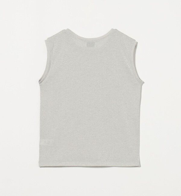 UNITED ARROWS「ラメ ノースリーブ カットソー」|Tシャツ・カットソー|