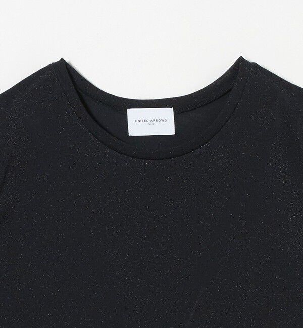 UNITED ARROWS「ラメ ノースリーブ カットソー」|Tシャツ・カットソー|