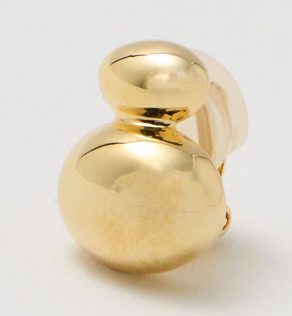 UNITED ARROWS「2オーバル ドーム イヤリング」|イヤリング|