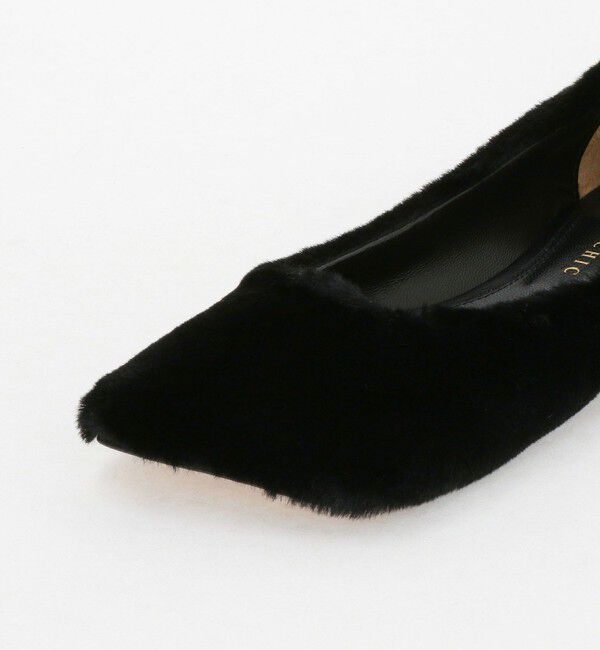 UNITED ARROWS「【別注】＜PIPPICHIC＞LINDA フェイクファー フラットシューズ」|その他|