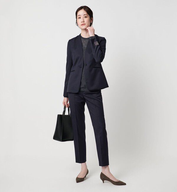 UNITED ARROWS「Vitale Barberis Canonico ノーラペルジャケット」|ノーカラージャケット|