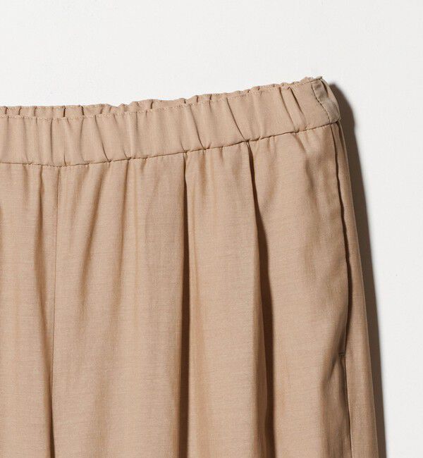 UNITED ARROWS「シアー イージー ワイド パンツ ‐ウォッシャブル‐」|チノ|