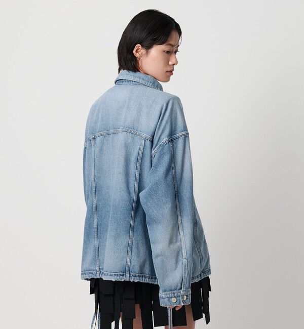 AEWEN MATOPH「＜AEWEN MATOPH＞デニムドローストブルゾン」|デニムジャケット|