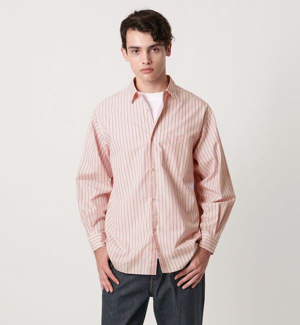 UNITED ARROWS「カリビアーナミルズ ポプリン レギュラーカラーシャツ」|シャツ・ブラウス|