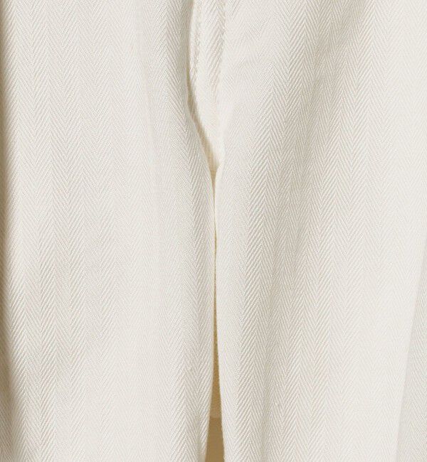 UNITED ARROWS「ヘリンボーン ファティーグパンツ」|チノ|